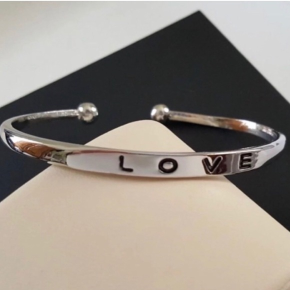 🎁 CLEARANCE || 5/$35 “Love” Bangle/Cuff/Bracelet - Picture 3 of 3